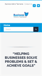 Mobile Screenshot of businessadvicetas.com